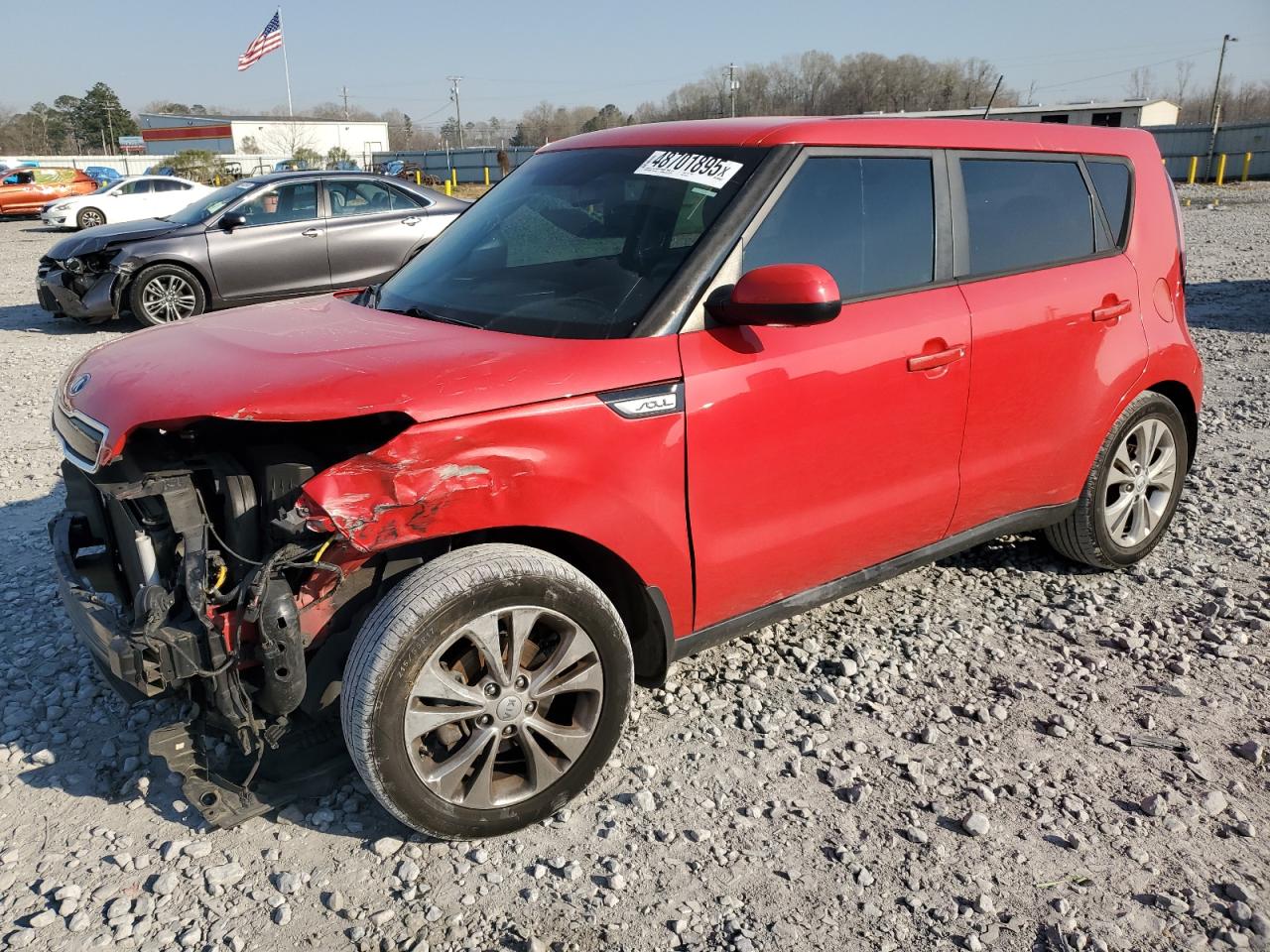 2016 Kia Soul + VIN: KNDJP3A50G7843810 Lot: 48701895