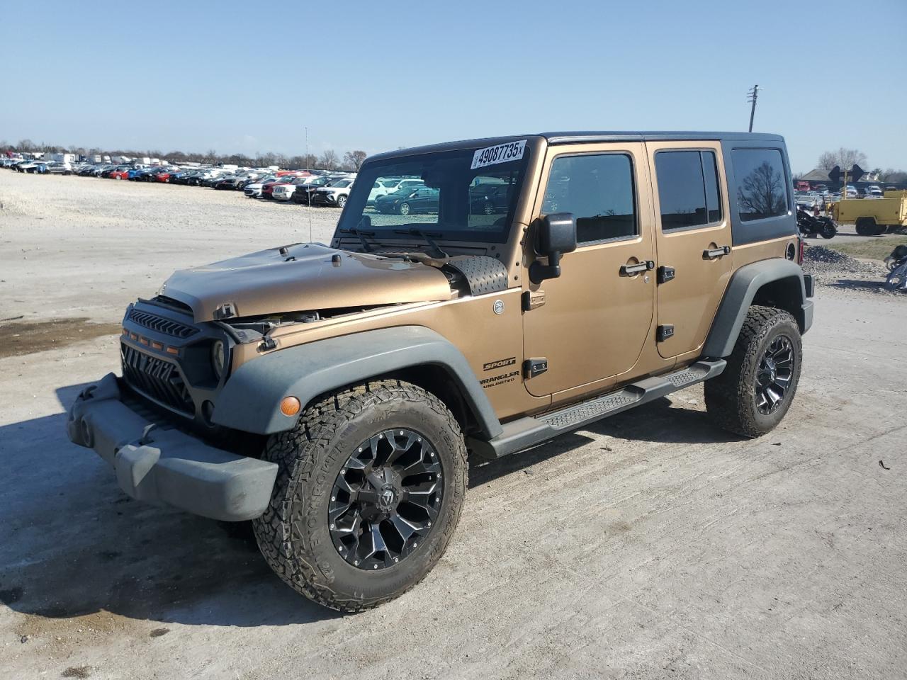 2015 Jeep Wrangler Unlimited Sport VIN: 1C4HJWDG3FL644237 Lot: 49087735