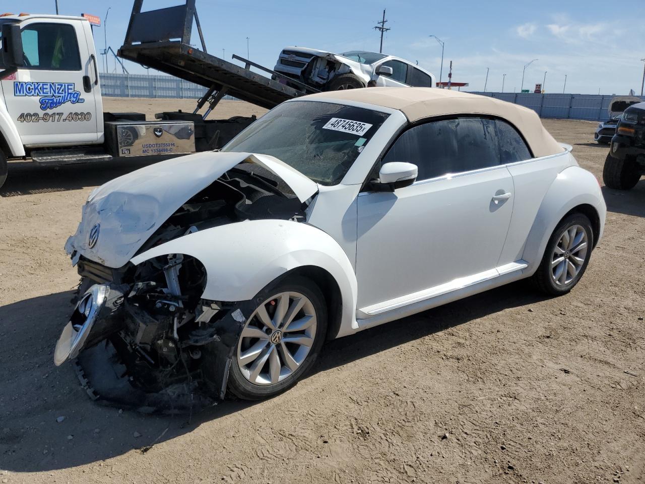 2015 Volkswagen Beetle Tdi VIN: 3VW5A7AT5FM818525 Lot: 48745635