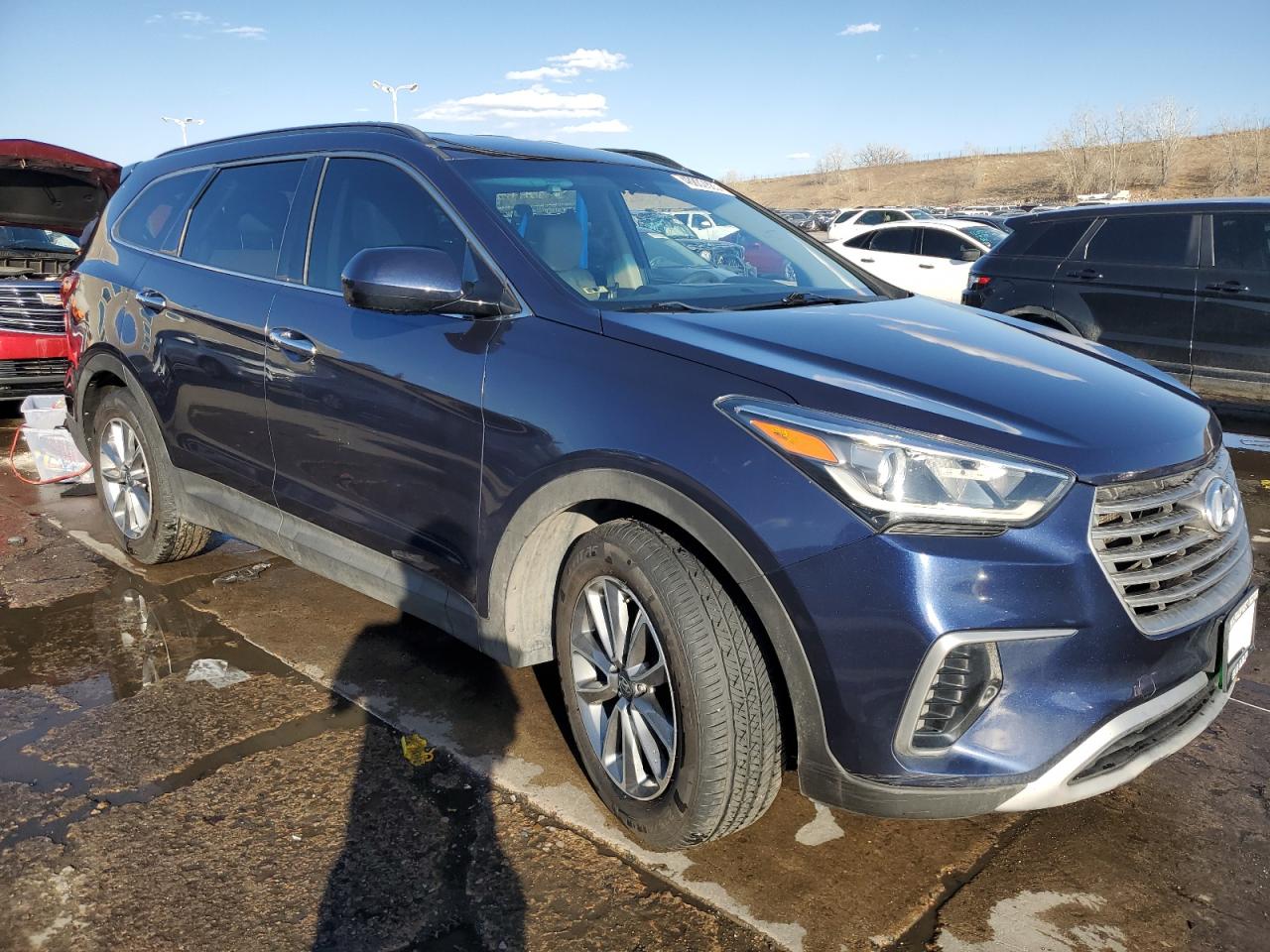 2017 Hyundai Santa Fe Se VIN: KM8SM4HF3HU205860 Lot: 48802885