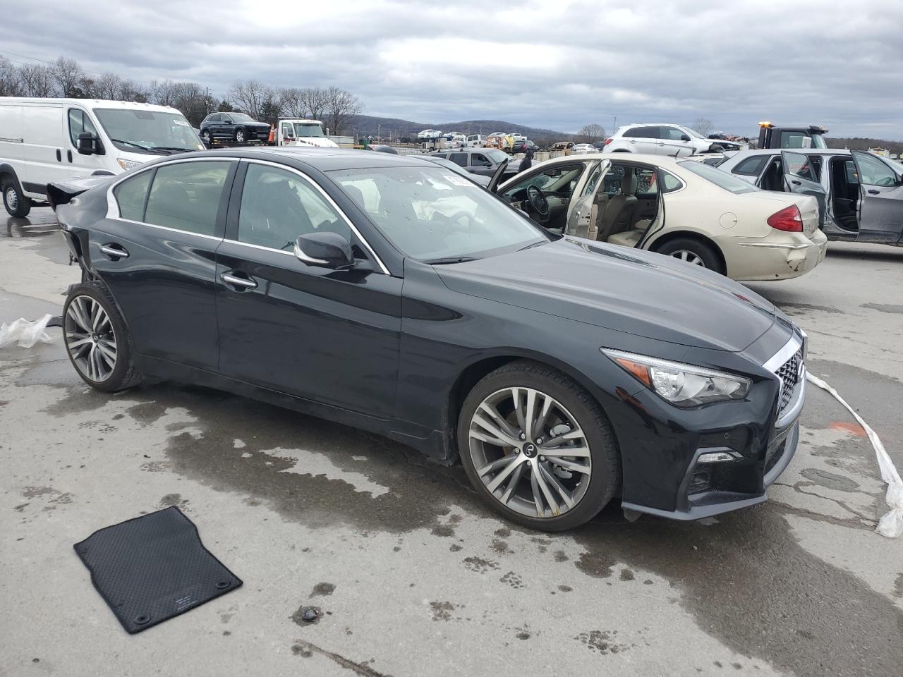 2022 Infiniti Q50 Sensory VIN: JN1EV7CR1NM340786 Lot: 47992825