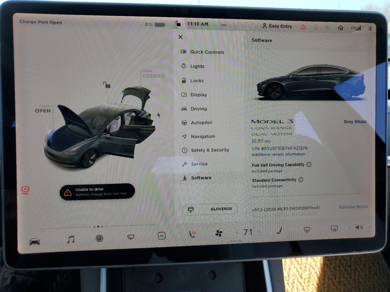 5YJ3E1EB7KF421376 2019 Tesla Model 3