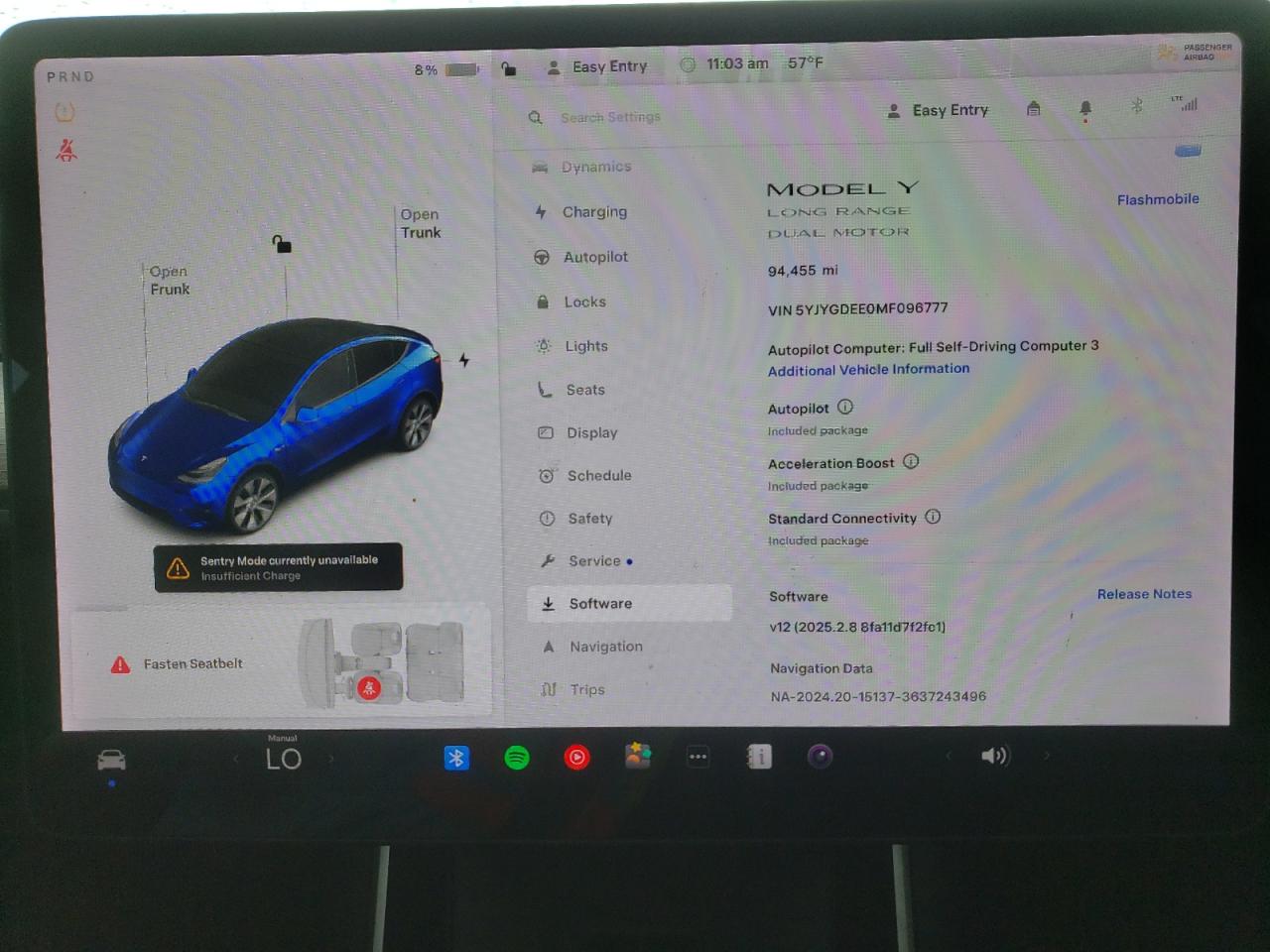 2021 Tesla Model Y VIN: 5YJYGDEE0MF096777 Lot: 49005925