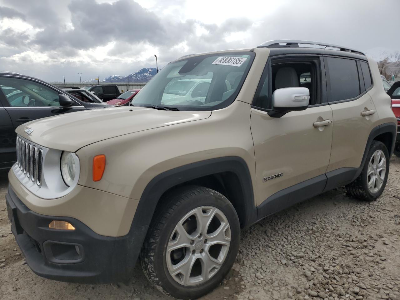 2016 Jeep Renegade Limited VIN: ZACCJBDT3GPE23122 Lot: 48806185