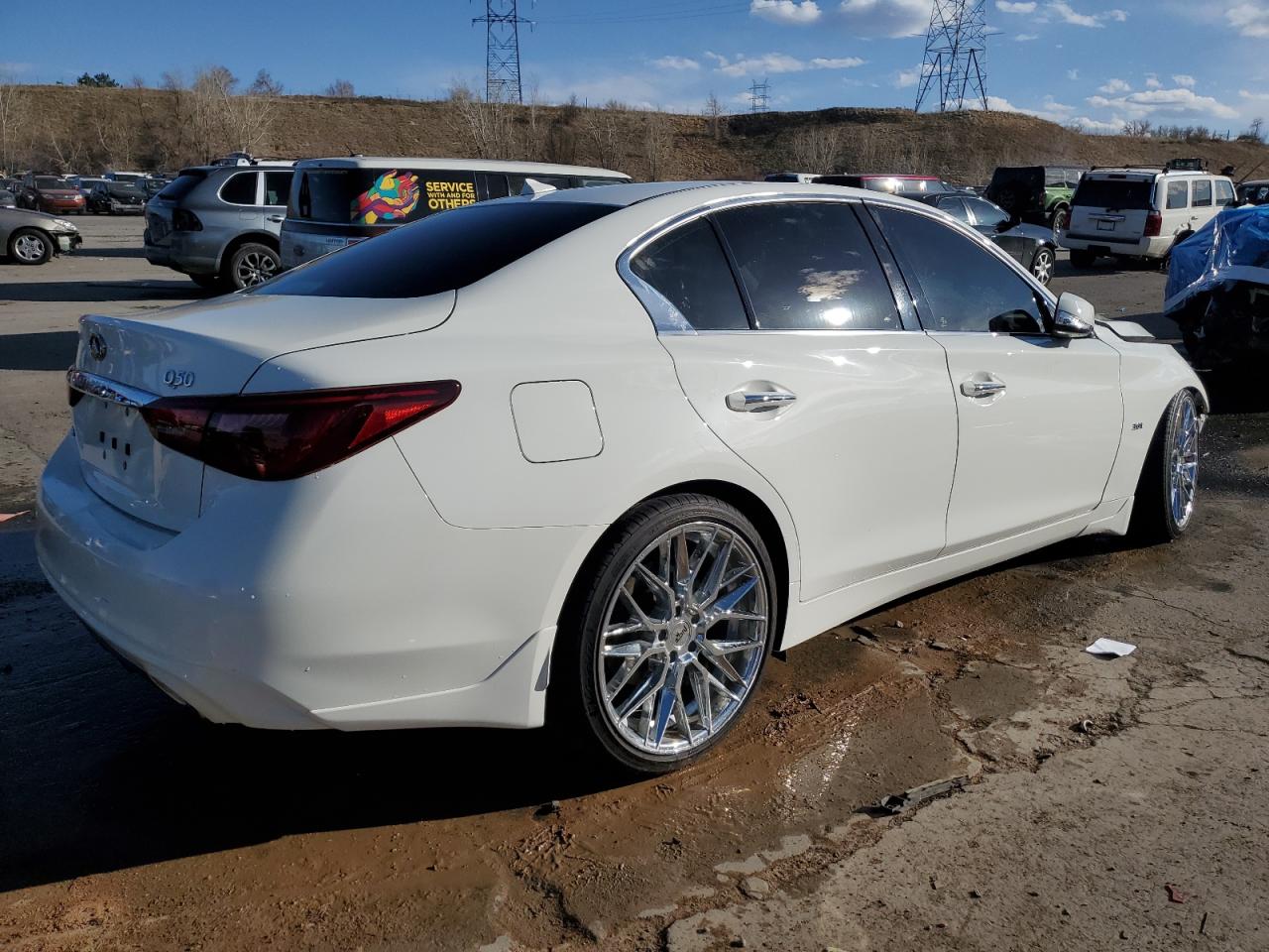 2020 Infiniti Q50 Pure VIN: JN1EV7AR6LM250968 Lot: 48635185