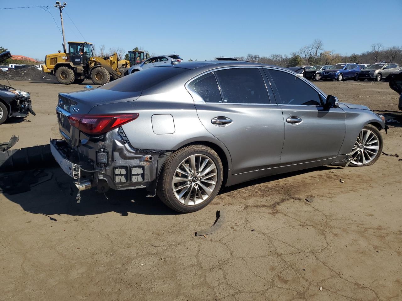 2022 Infiniti Q50 Luxe VIN: JN1EV7BR7NM341197 Lot: 48691555