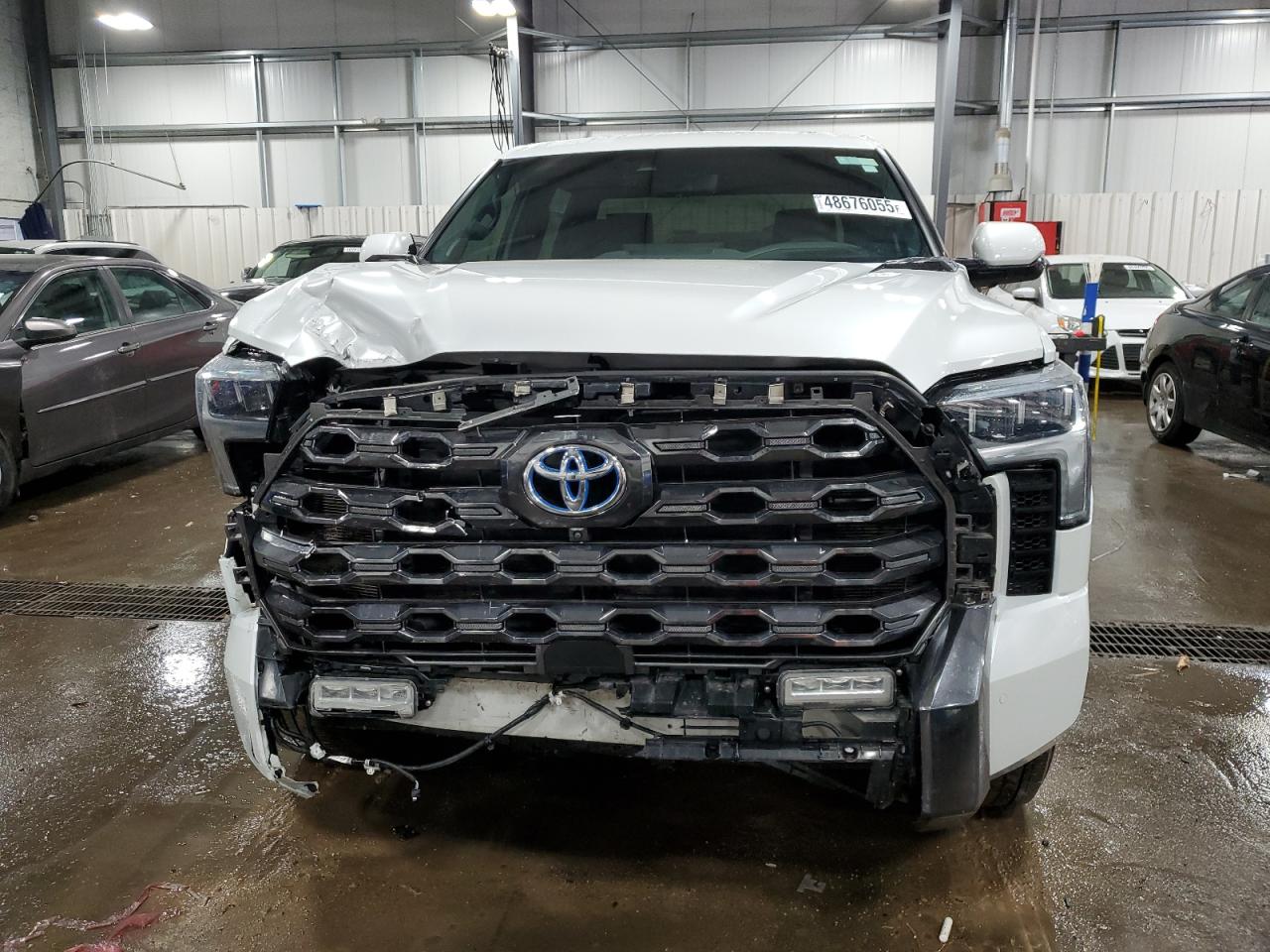 2022 Toyota Tundra Crewmax Platinum VIN: 5TFNC5DB6NX012772 Lot: 48676055