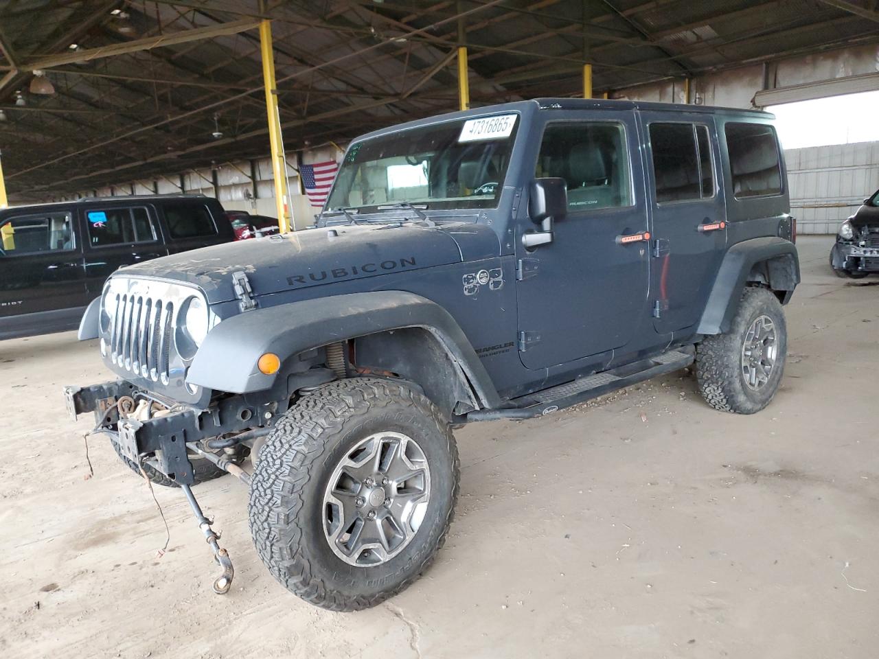 1C4BJWFG7GL200881 2016 Jeep Wrangler Unlimited Rubicon