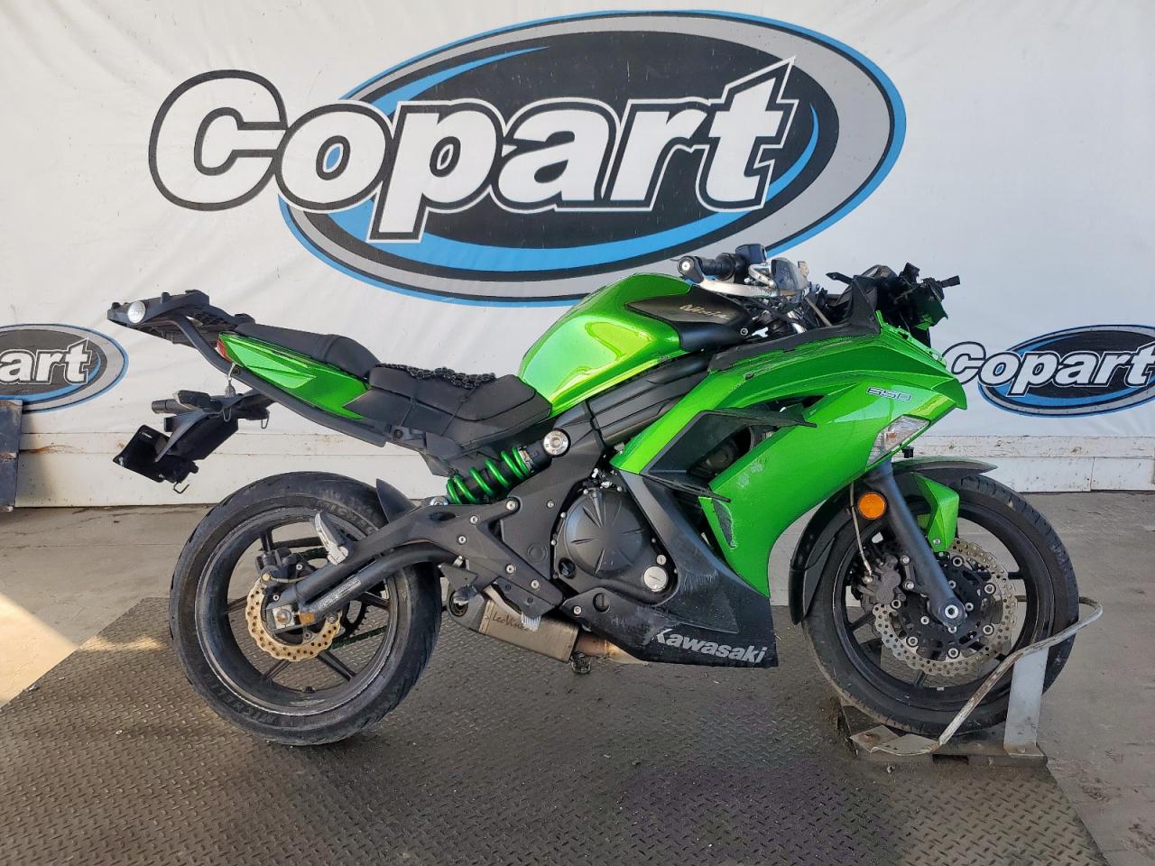 2015 Kawasaki Ex650 E VIN: JKAEXEE16FDA18081 Lot: 48322495