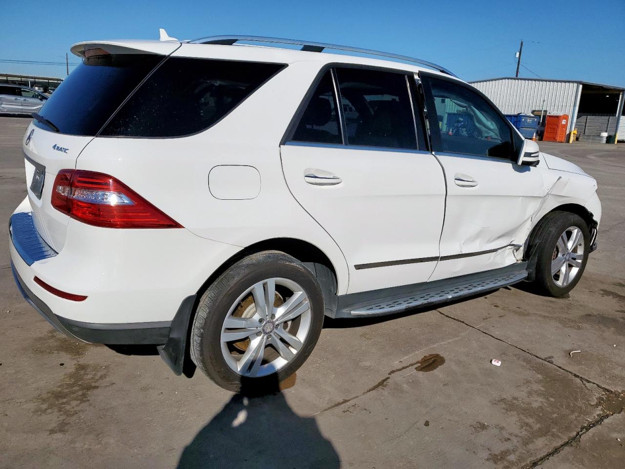 2015 Mercedes-Benz Ml 350 4Matic VIN: 4JGDA5HB3FA533556 Lot: 48302195