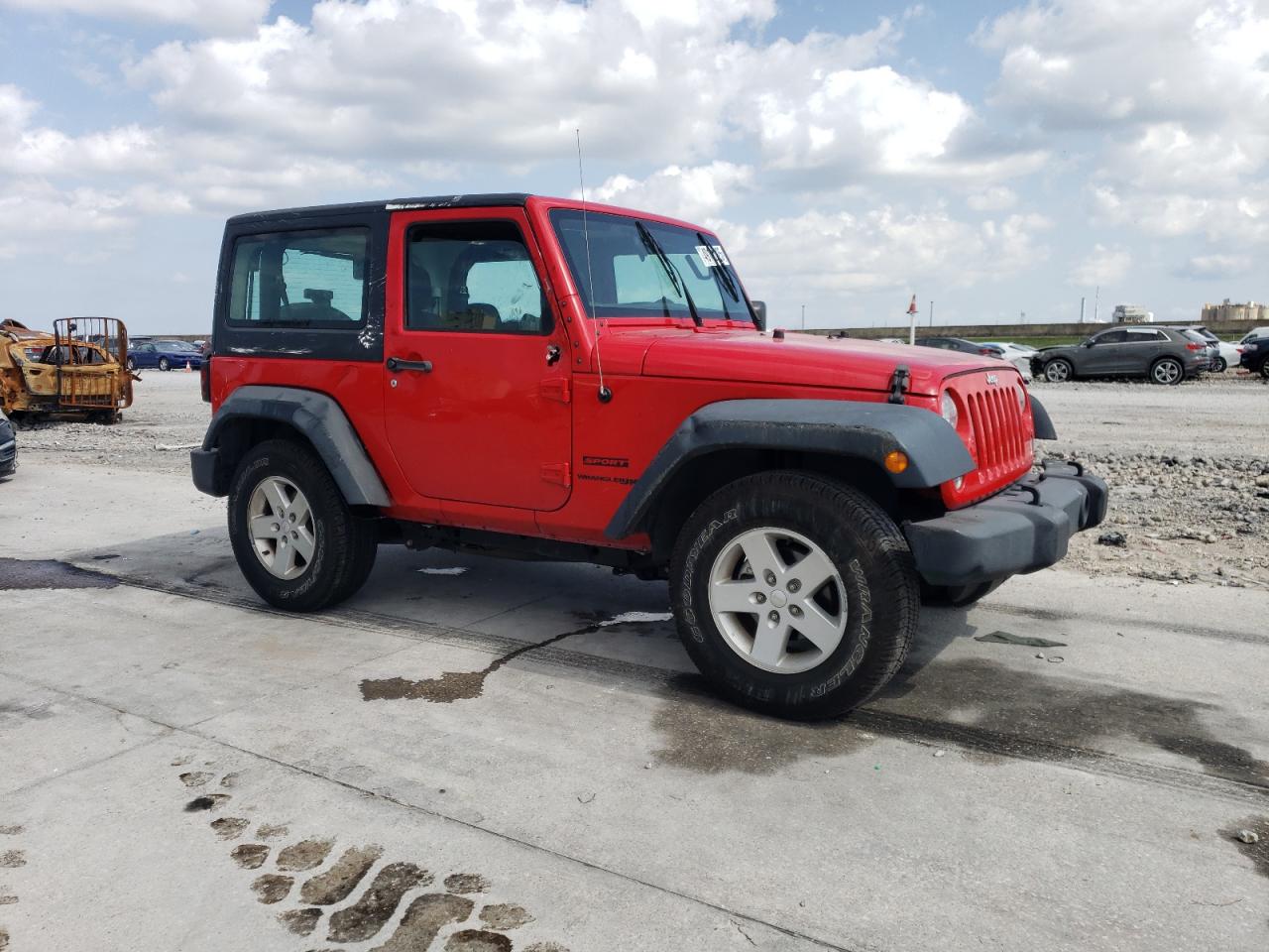 2018 Jeep Wrangler Sport VIN: 1C4GJWAG2JL922408 Lot: 49140425