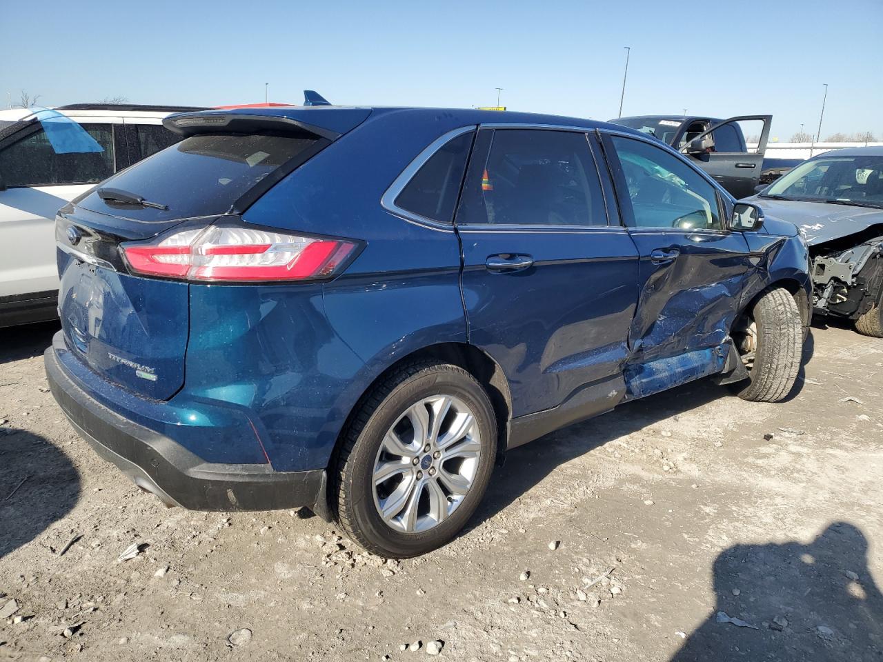 2020 Ford Edge Titanium VIN: 2FMPK3K9XLBA98121 Lot: 48339075