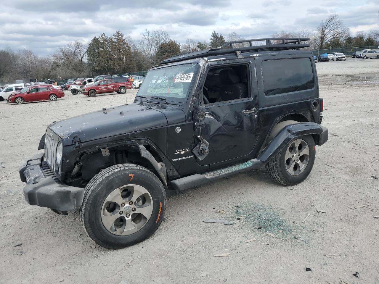 2017 Jeep Wrangler Sahara VIN: 1C4AJWBG8HL755633 Lot: 47620165