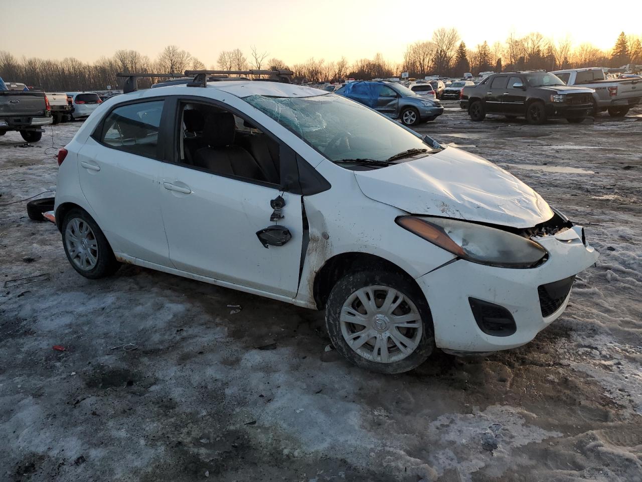 2012 Mazda Mazda2 VIN: JM1DE1KZ7C0151507 Lot: 48057105