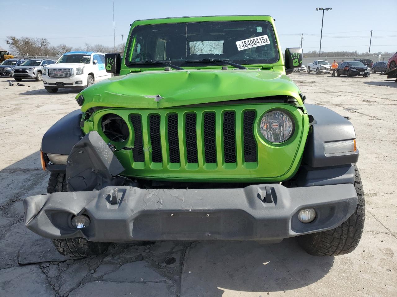 2018 Jeep Wrangler Unlimited Sport VIN: 1C4HJXDG8JW272536 Lot: 48490415