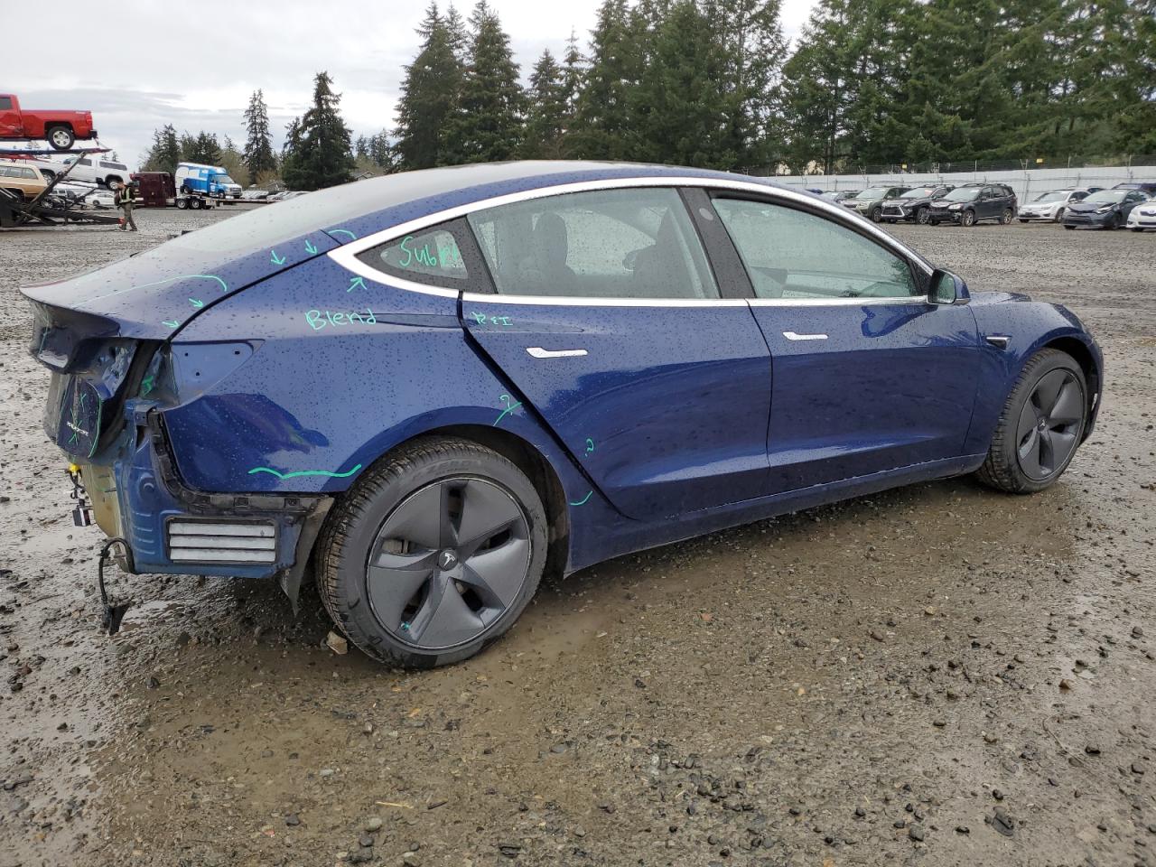 2018 Tesla Model 3 VIN: 5YJ3E1EB8JF064787 Lot: 48470945