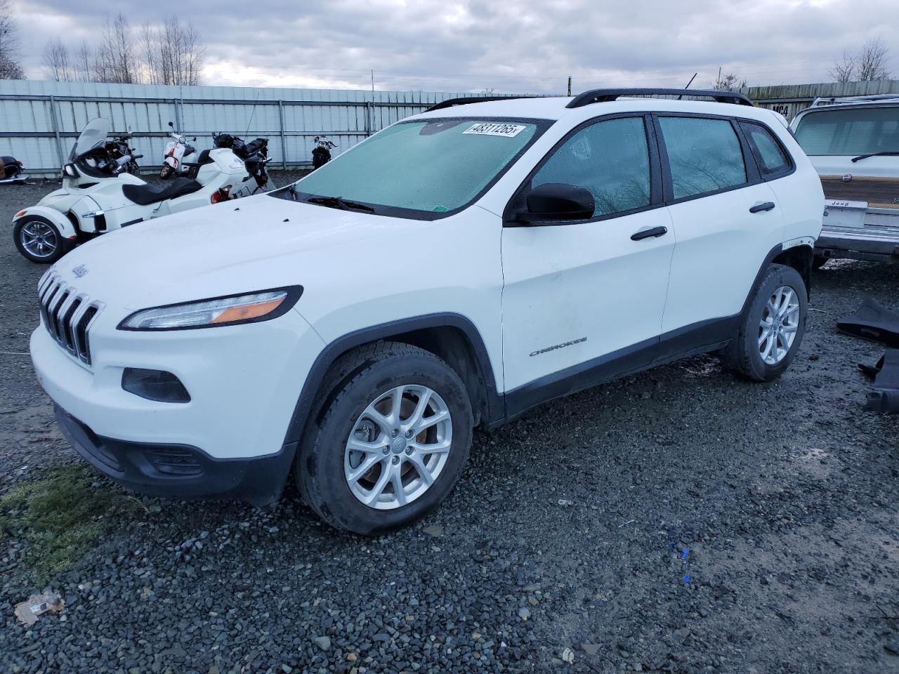 2016 Jeep Cherokee Sport VIN: 1C4PJMAB7GW109386 Lot: 48311265