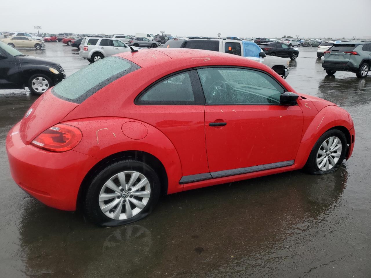 2014 Volkswagen Beetle VIN: 3VWFP7AT6EM606606 Lot: 47780235