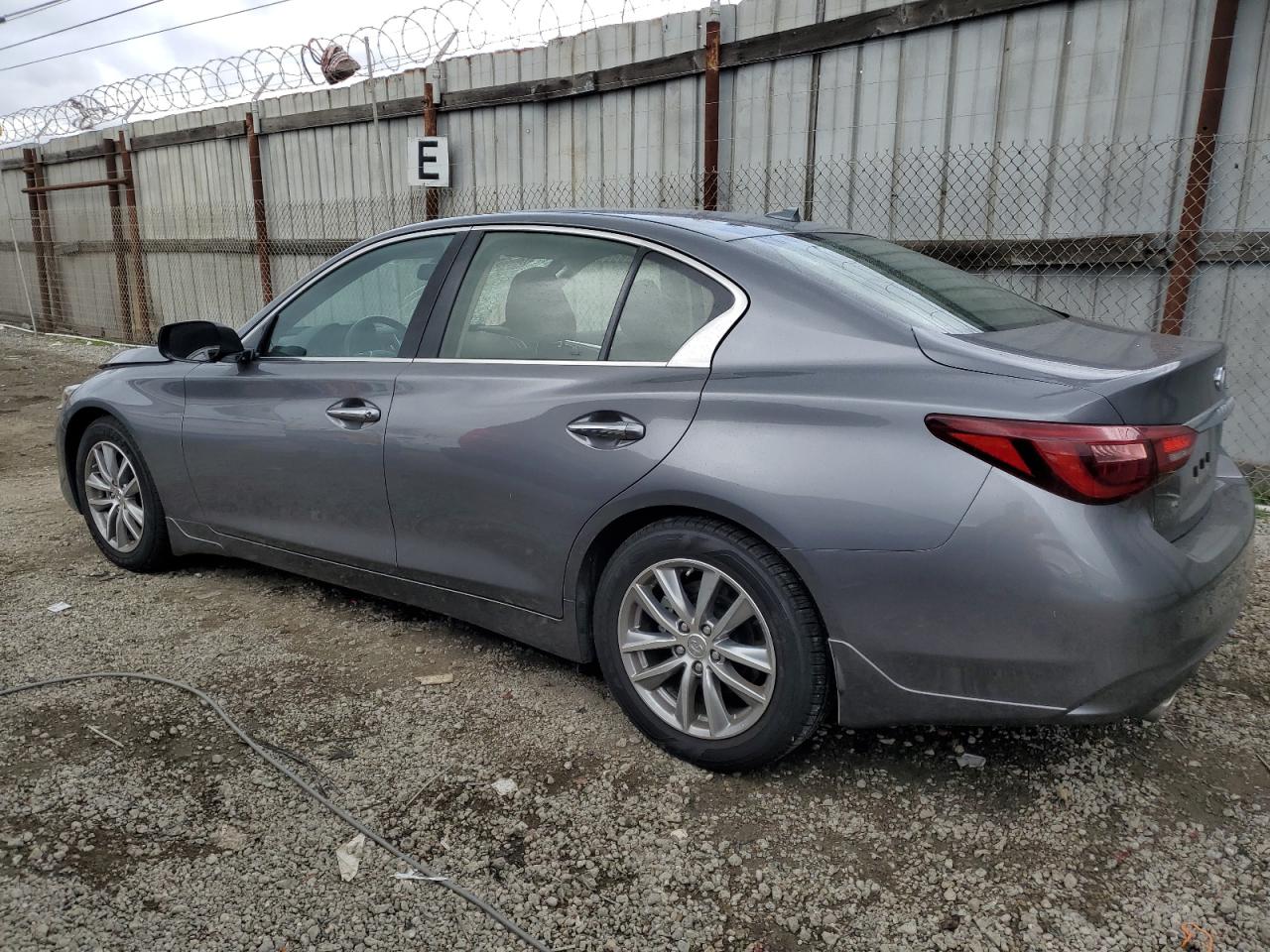 2021 Infiniti Q50 Pure VIN: JN1EV7AP1MM704558 Lot: 48592655