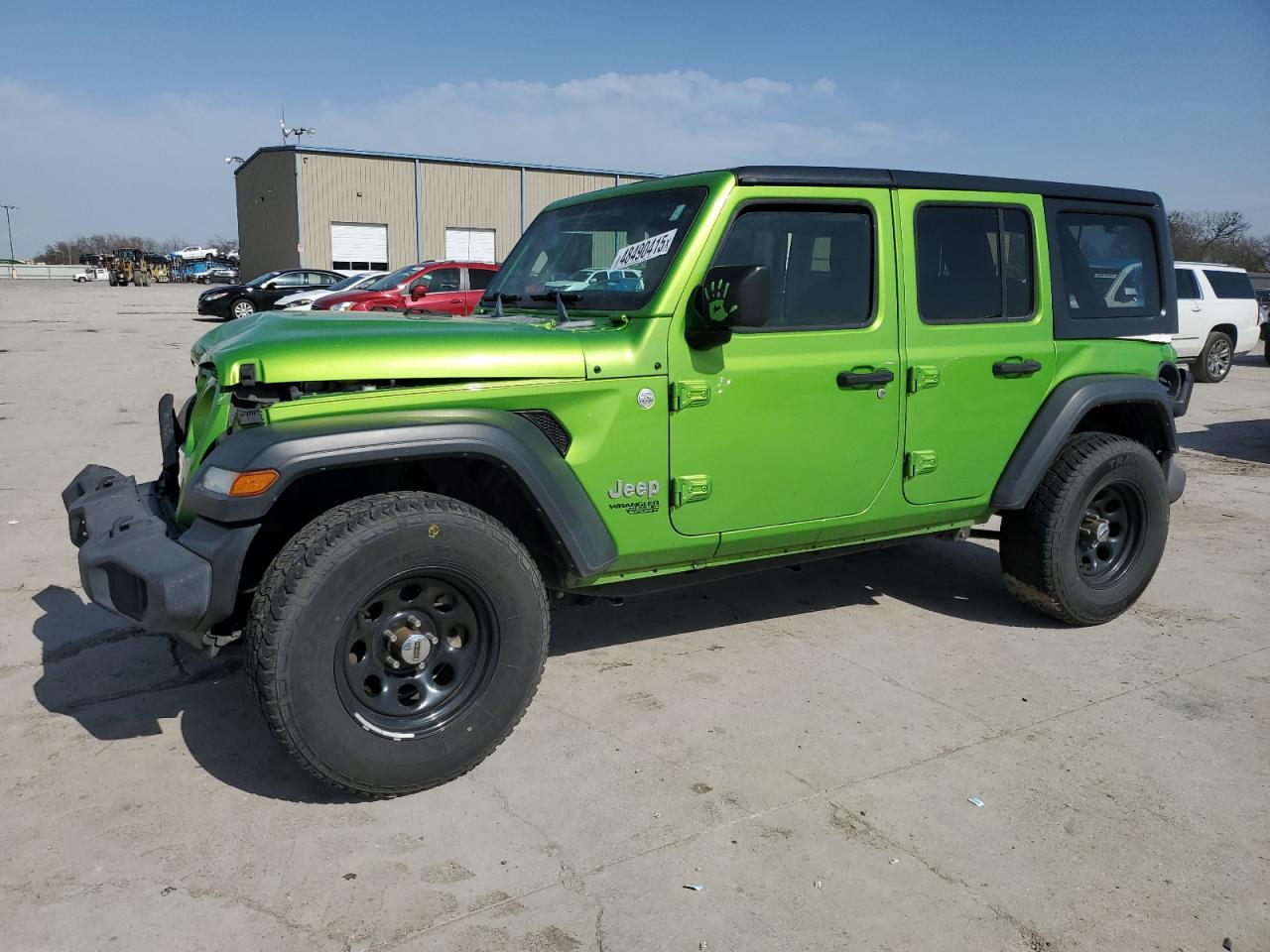 2018 Jeep Wrangler Unlimited Sport VIN: 1C4HJXDG8JW272536 Lot: 48490415