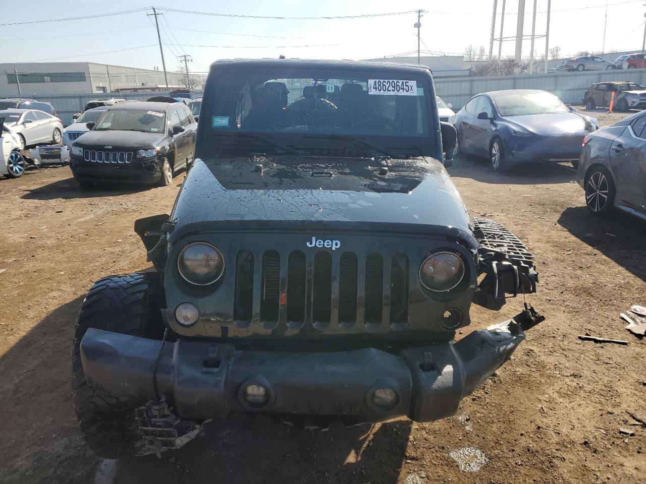 1C4BJWDG7GL205081 2016 Jeep Wrangler Unlimited Sport