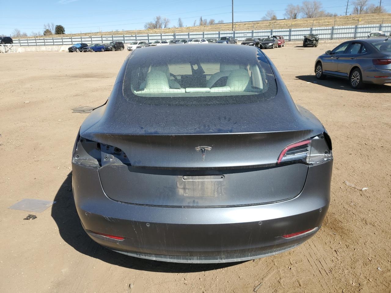 2019 Tesla Model 3 VIN: 5YJ3E1EB7KF421376 Lot: 49063385