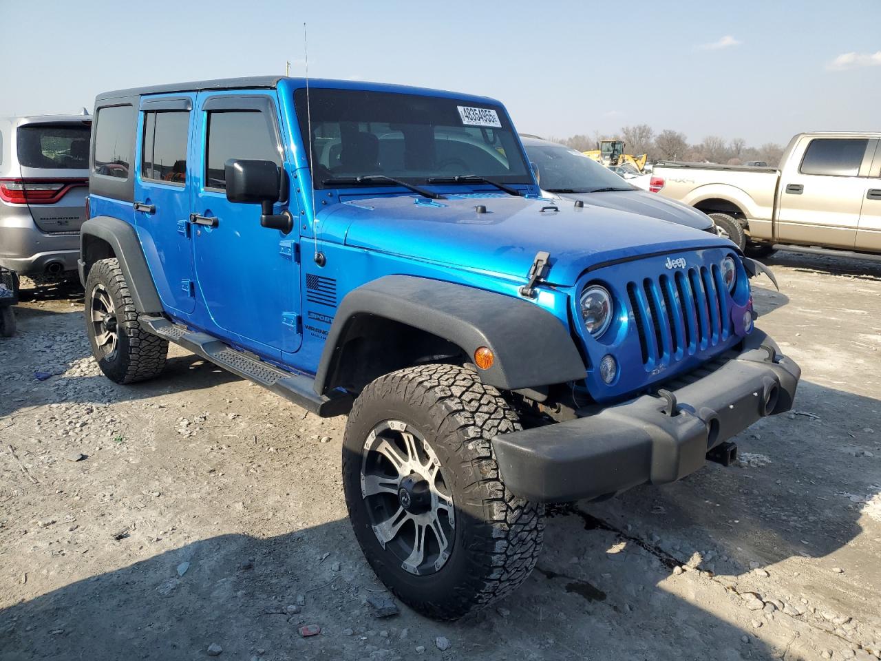 2016 Jeep Wrangler Unlimited Sport VIN: 1C4BJWDG6GL130079 Lot: 48354955