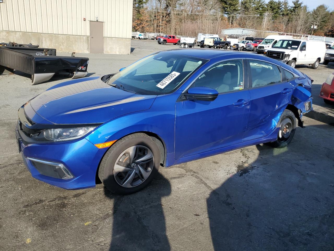 2019 Honda Civic Lx VIN: 2HGFC2F68KH598279 Lot: 48715585