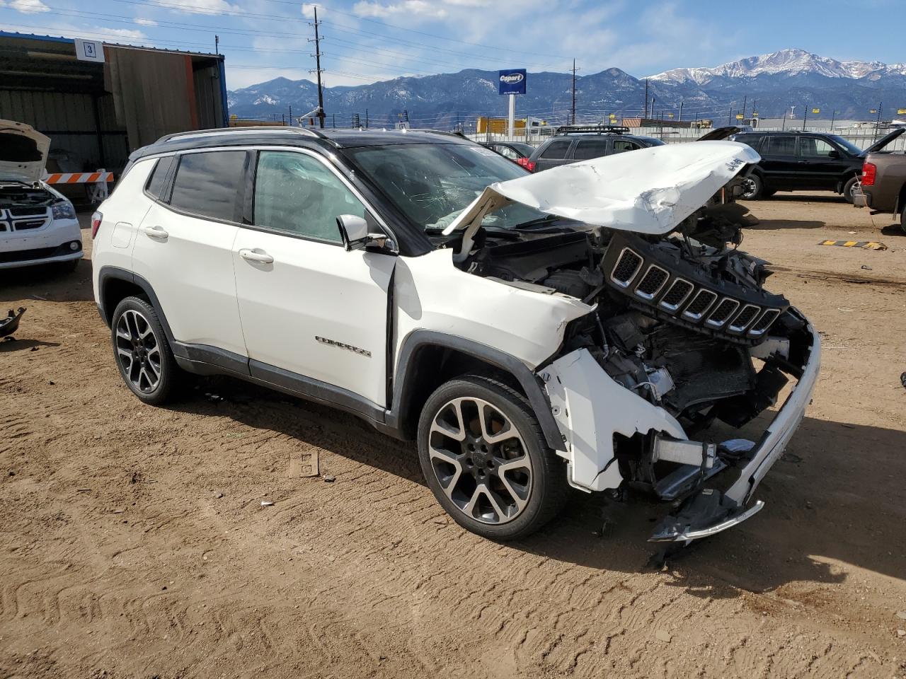 2018 Jeep Compass Limited VIN: 3C4NJDCB6JT272760 Lot: 48931565