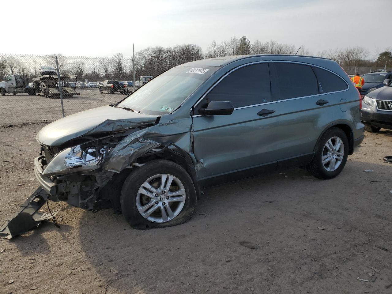 JHLRE4H51BC000691 2011 Honda Cr-V Ex