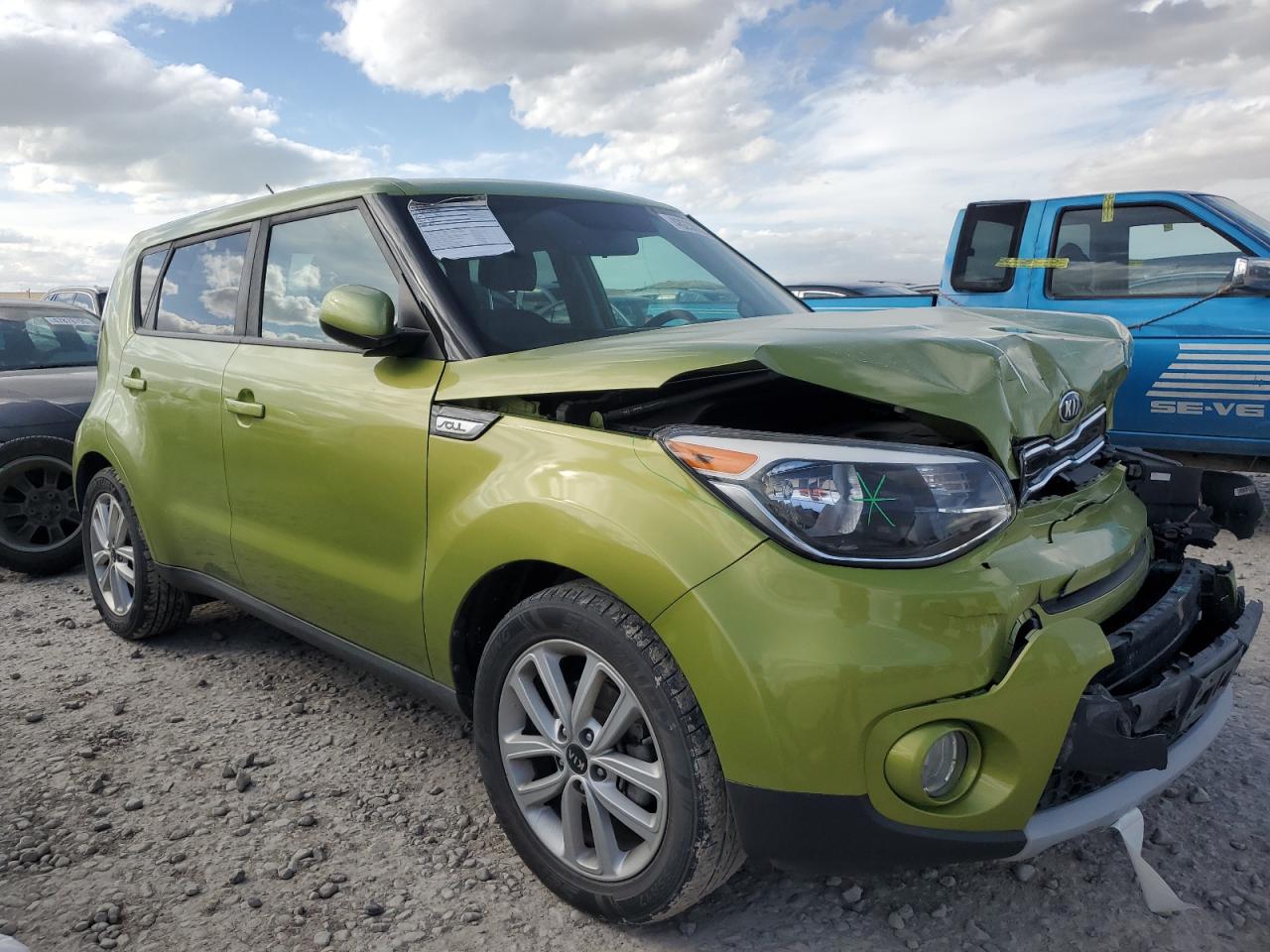 2019 Kia Soul + VIN: KNDJP3A54K7910384 Lot: 48238035