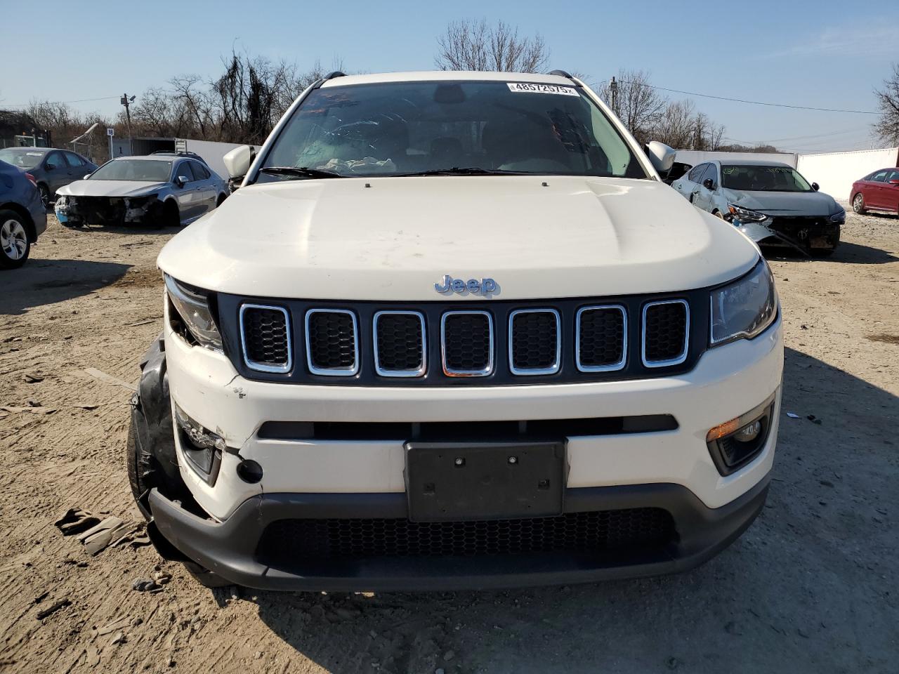 2019 Jeep Compass Latitude VIN: 3C4NJDBB6KT828892 Lot: 48572575