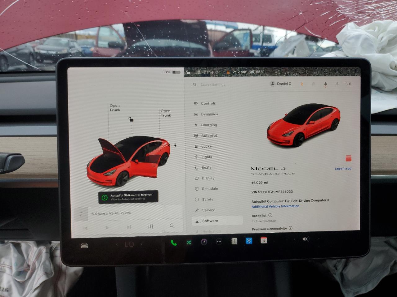 5YJ3E1EA9MF873033 2021 Tesla Model 3