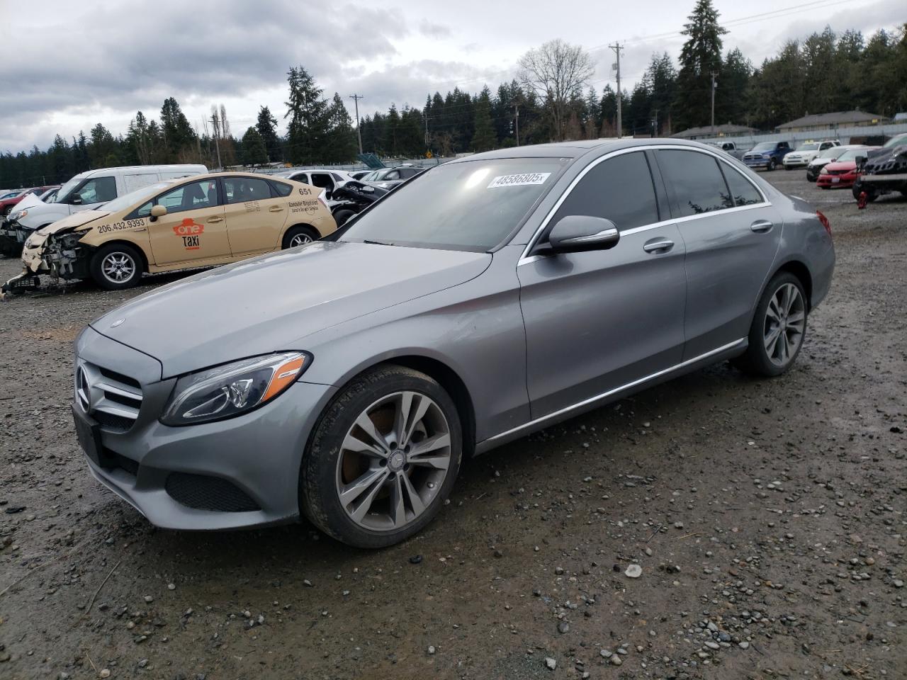 2015 Mercedes-Benz C 300 4Matic VIN: 55SWF4KB8FU052693 Lot: 48586805