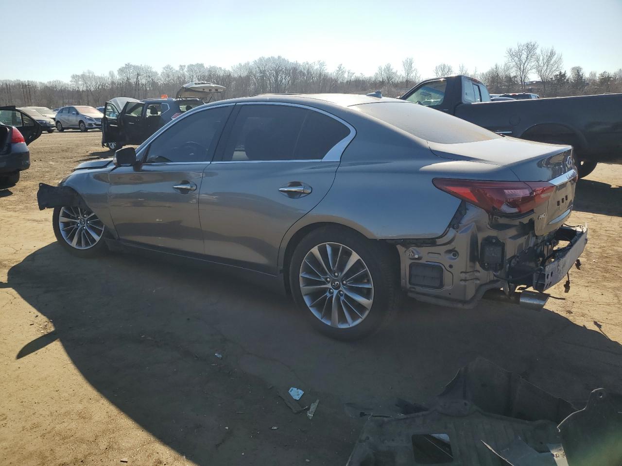 2022 Infiniti Q50 Luxe VIN: JN1EV7BR7NM341197 Lot: 48691555