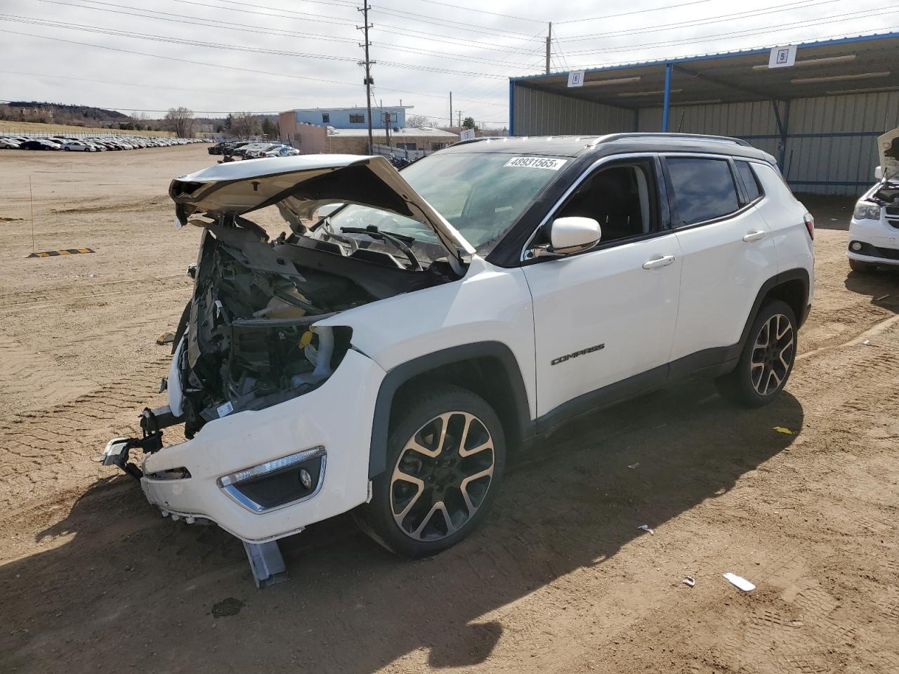 2018 Jeep Compass Limited VIN: 3C4NJDCB6JT272760 Lot: 48931565