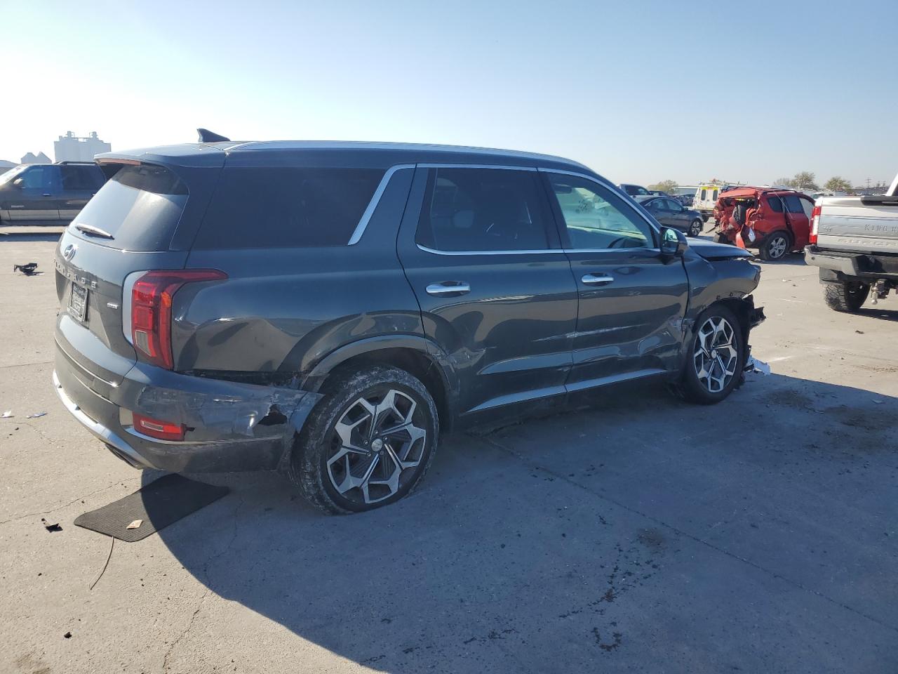 2022 Hyundai Palisade Calligraphy VIN: KM8R7DHE3NU408076 Lot: 47955085