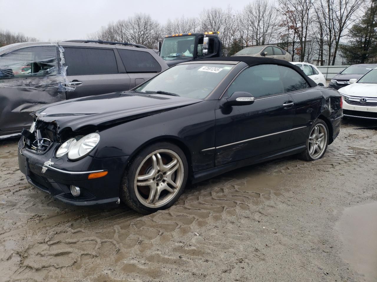 WDBTK72F09T105696 2009 Mercedes-Benz Clk 550