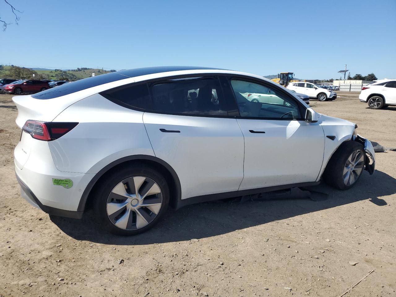 2021 Tesla Model Y VIN: 5YJYGDEEXMF274095 Lot: 48434945