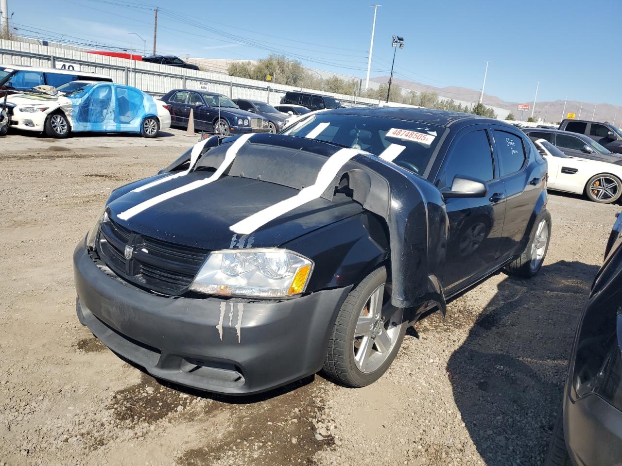 2013 Dodge Avenger Se VIN: 1C3CDZAB8DN757389 Lot: 48748505