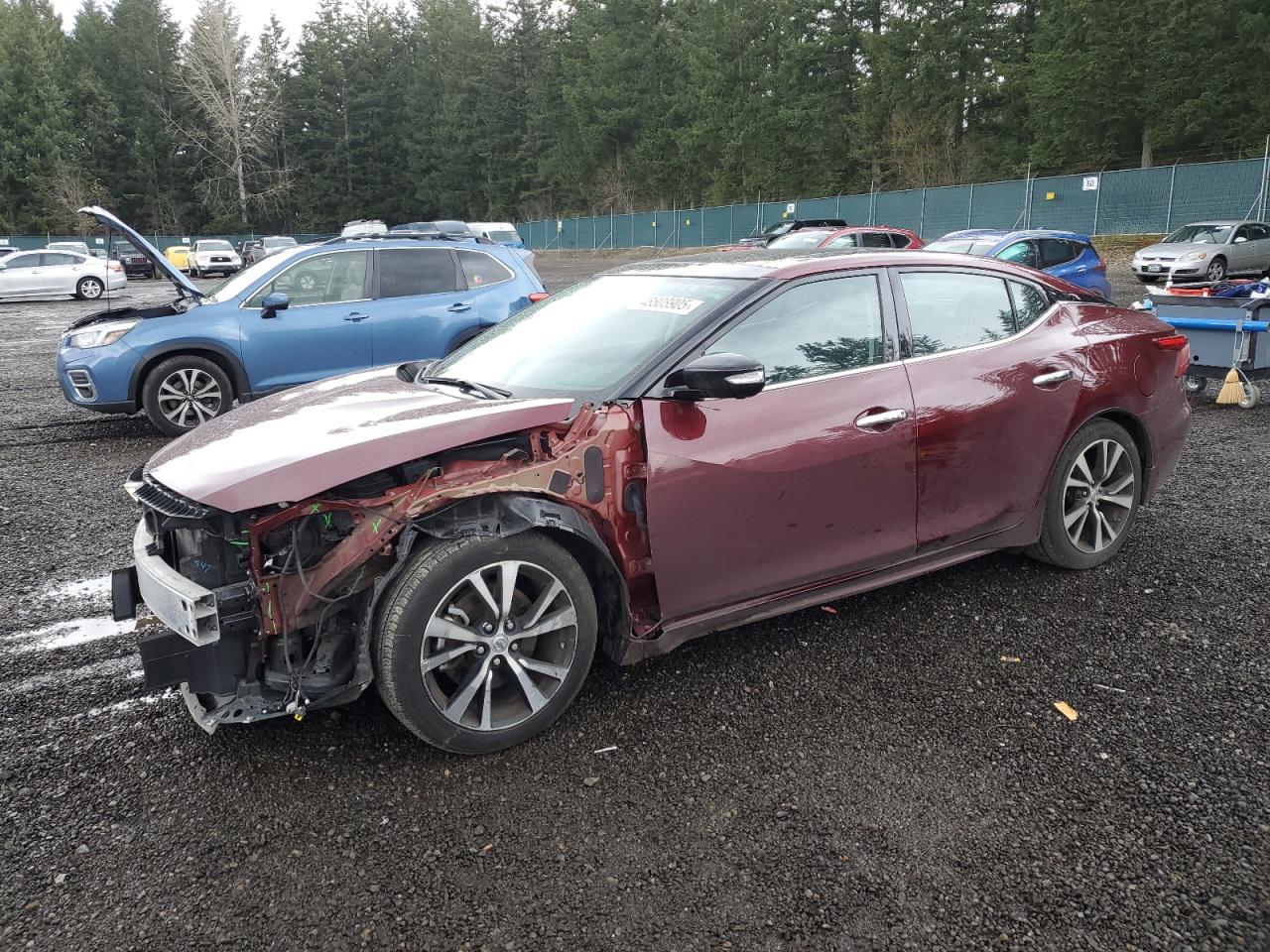 2018 Nissan Maxima 3.5S VIN: 1N4AA6AP2JC396129 Lot: 48808905