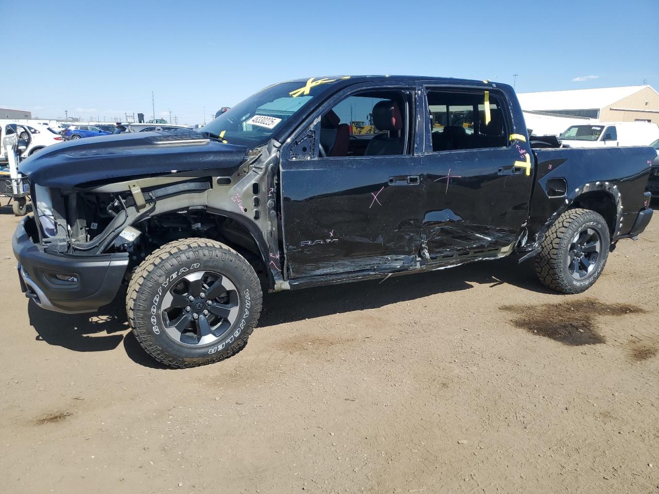 2021 Ram 1500 Rebel VIN: 1C6SRFLT9MN598421 Lot: 48330225