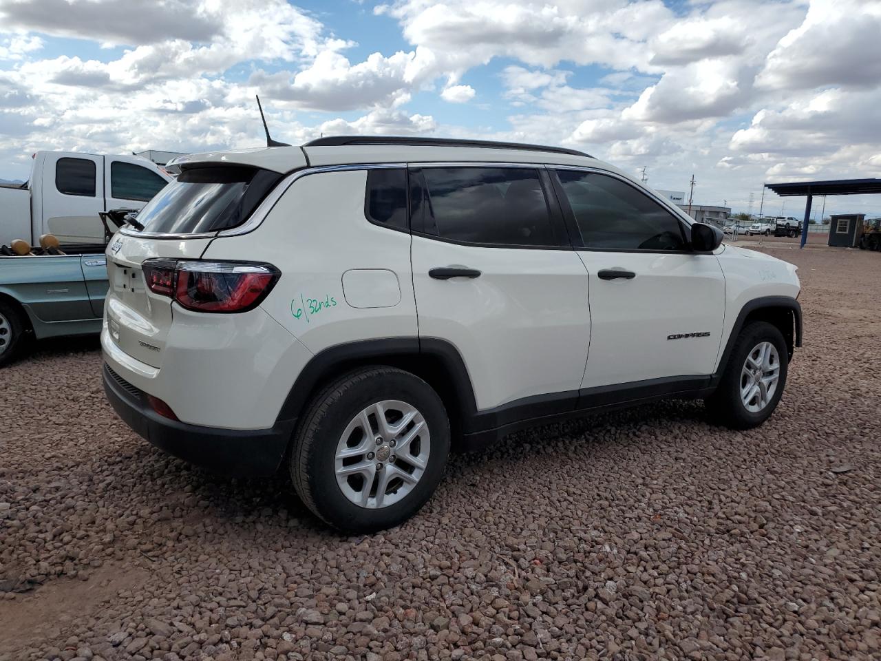 2019 Jeep Compass Sport VIN: 3C4NJCAB1KT736844 Lot: 48879295