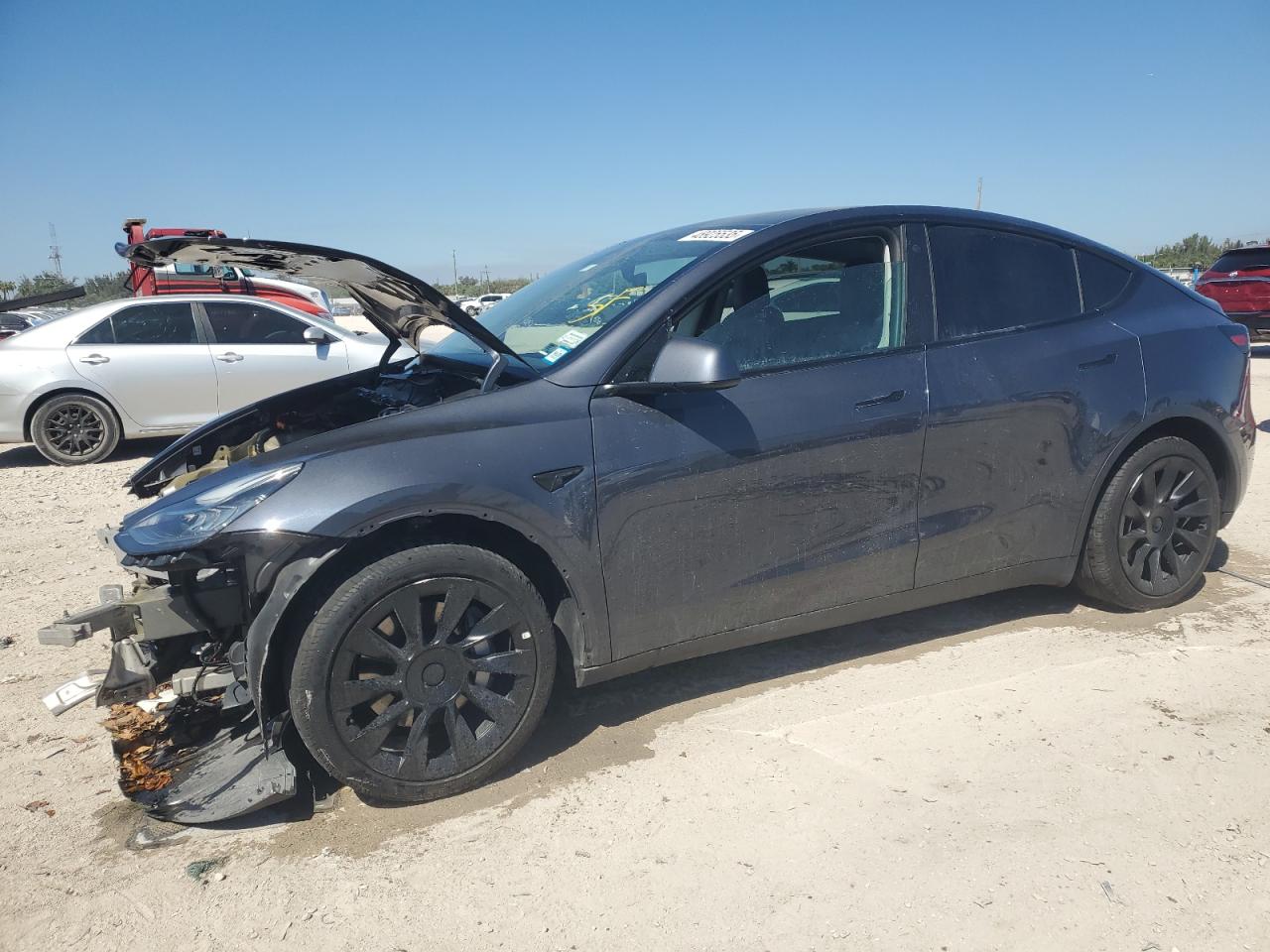 2021 Tesla Model Y VIN: 5YJYGDEE3MF248082 Lot: 48925535