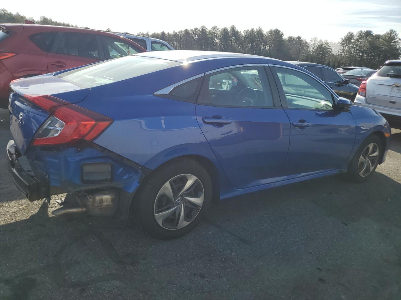 2019 Honda Civic Lx VIN: 2HGFC2F68KH598279 Lot: 48715585