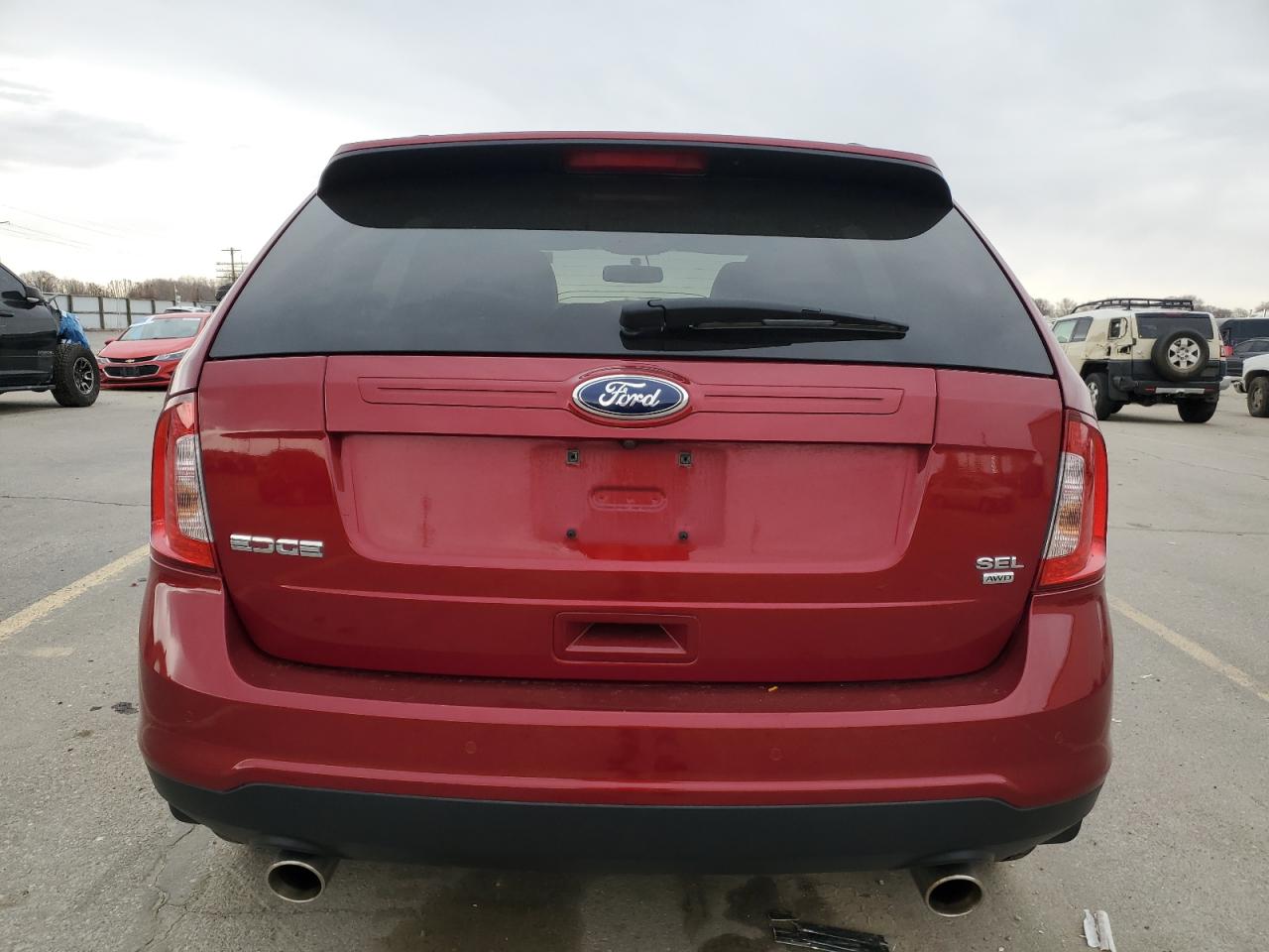 2014 Ford Edge Sel VIN: 2FMDK4JC5EBB18218 Lot: 48733005