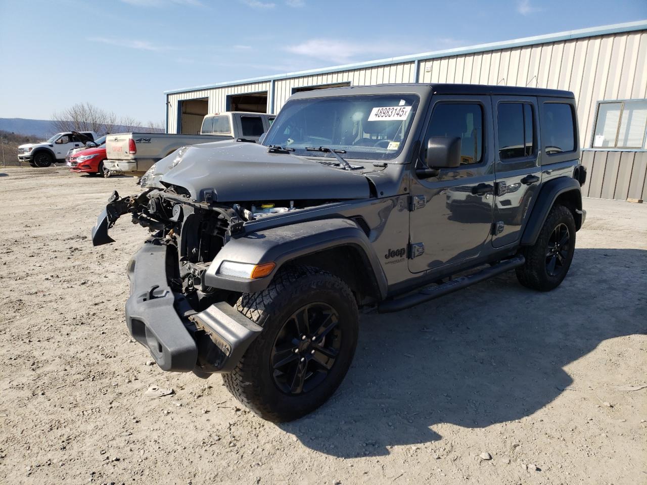 2020 Jeep Wrangler Unlimited Sport VIN: 1C4HJXDG5LW346627 Lot: 48983145