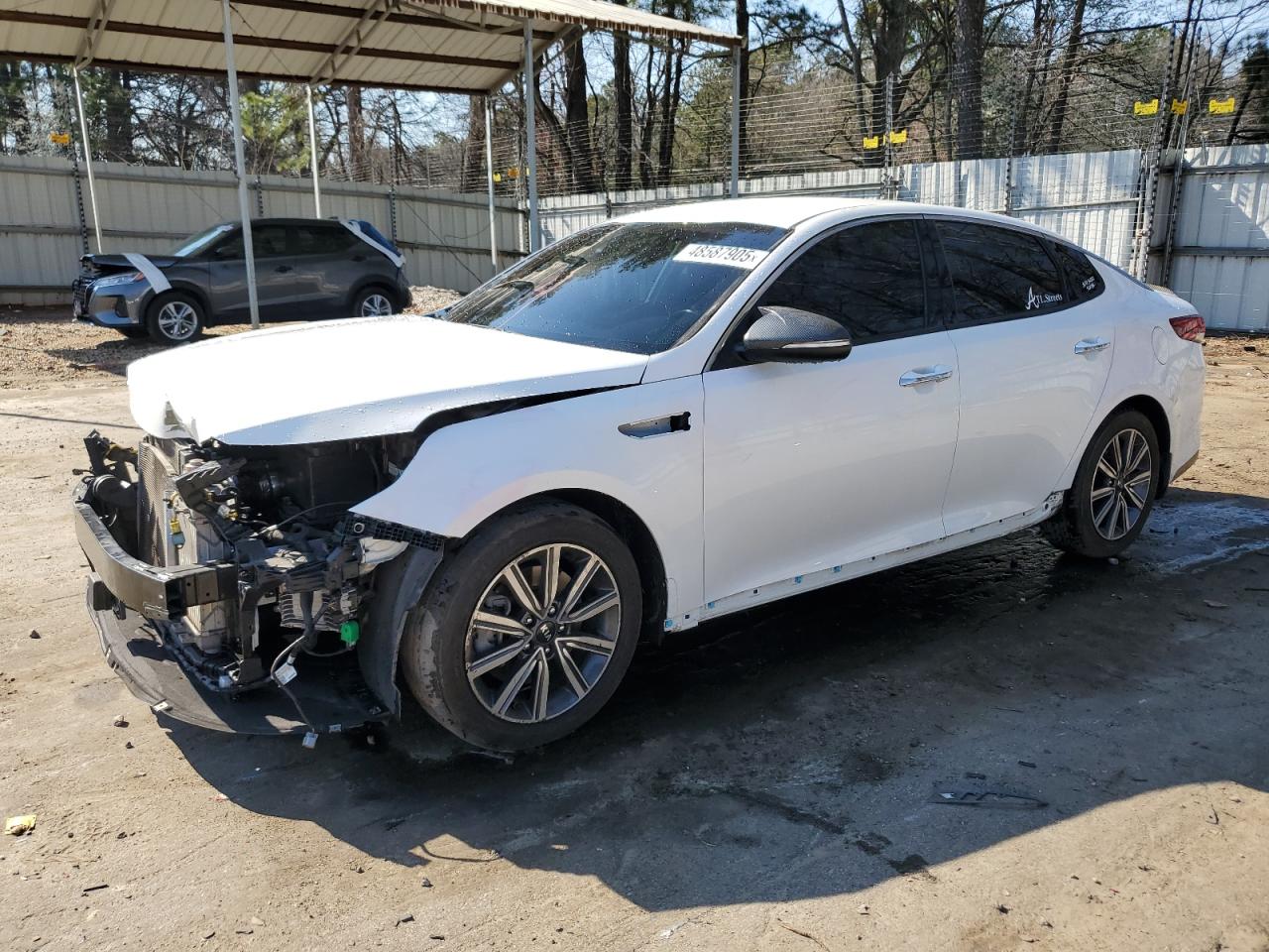 2019 Kia Optima Ex VIN: 5XXGU4L10KG316871 Lot: 48587905