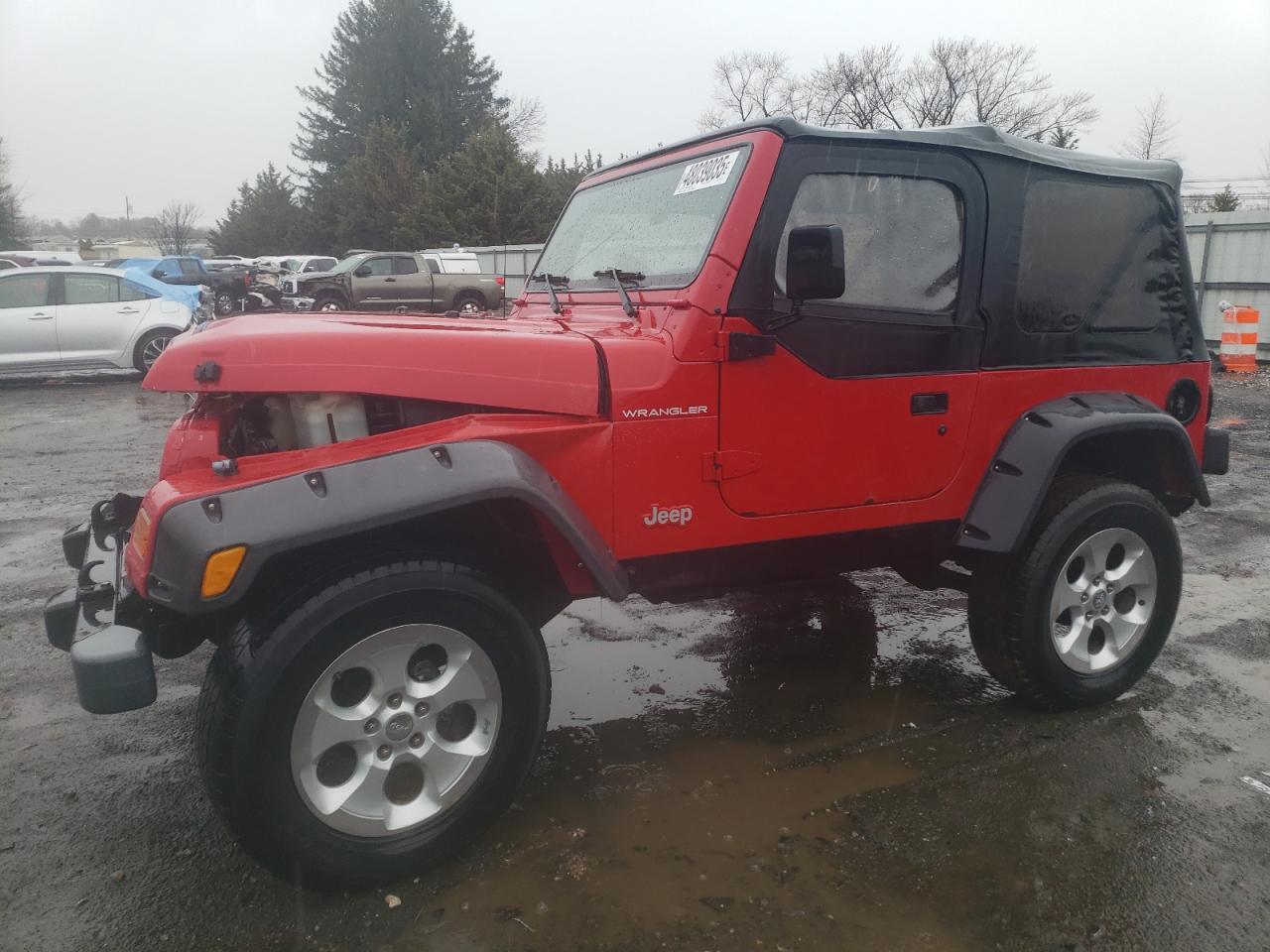 2002 Jeep Wrangler / Tj Se VIN: 1J4FA29P02P715013 Lot: 48039035