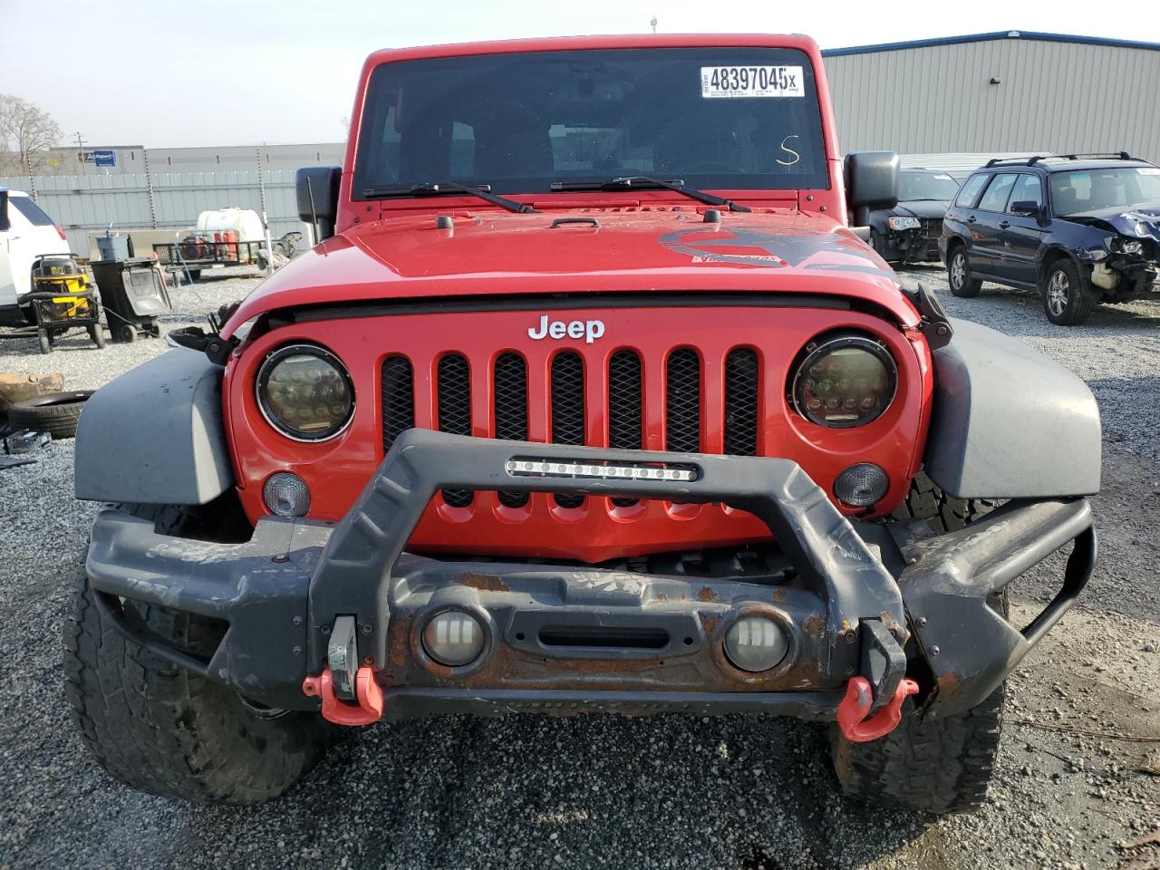 1C4BJWDG9EL259575 2014 Jeep Wrangler Unlimited Sport